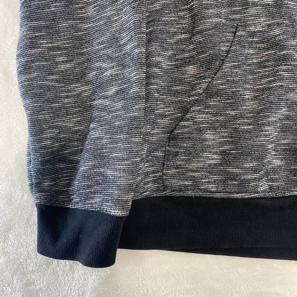 TONY HAWK Men's Medium 1/4 Zip Long Sleeve Hooded Pullover Gray Skateboard - Picture 5 of 9